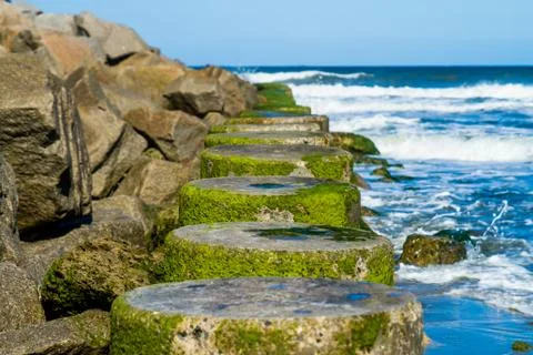 The Tide is Coming In Stock Photos
