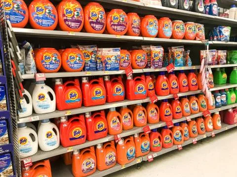 Tide detergent Foto stock