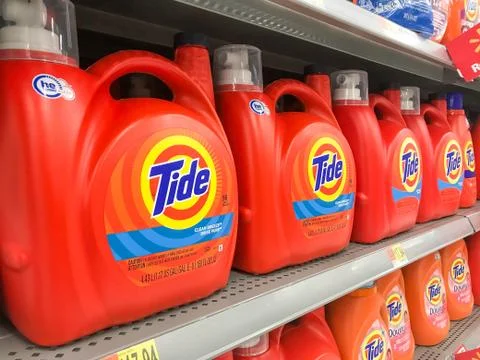 Tide detergent Stock Photos