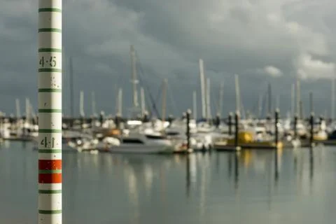 Tide gauge Stock Photos
