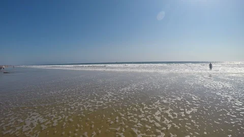 Tide Going Out Video stock 94753110