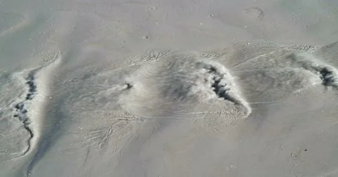 Tide of the North Sea Stock Footage 68489397