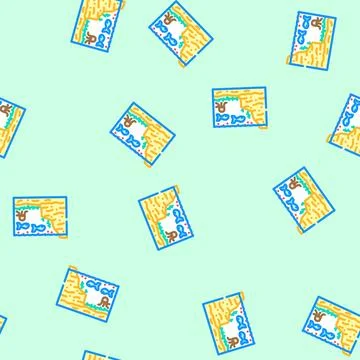 Tide pool ecosystem world ocean vector seamless pattern Stock Illustration