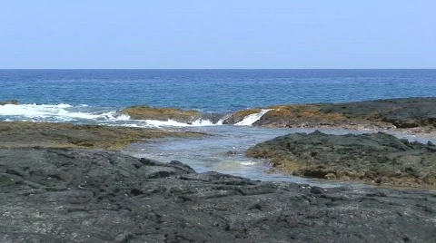 Tide Pool Stock Footage 655779