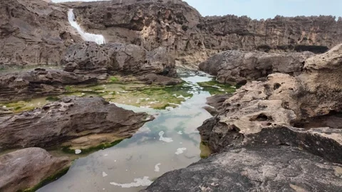 Tide pool Stock Footage 333583488