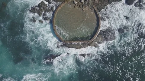 Tide Pool in Laguna Beach Video stock 73439335