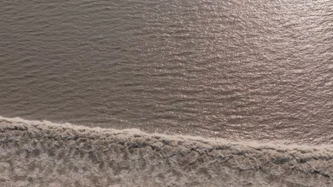 The tide of the Qiantang River Stock Footage 282569153