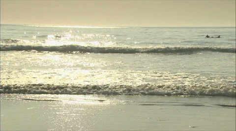 Tide at Sunset 스톡 동영상 37705667