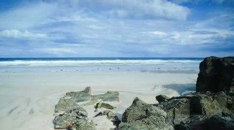 Tide Timelapse Stock Footage 12614355