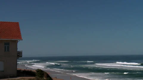 The Tide in Timelapse - Waves of the Atlantic Ocean Stock Footage 39735454