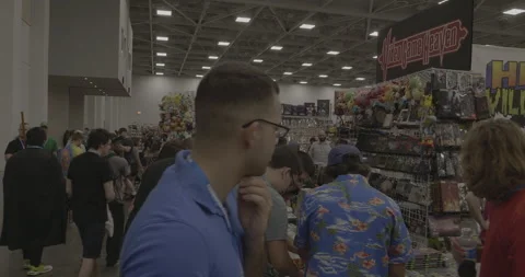 Tidewater Comic Con Stock Footage 168113057