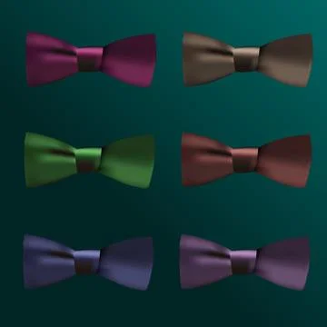 Tie bow vector Illustrazione stock
