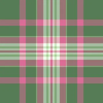 Tie check plaid pattern, hippie fabric tartan texture. Overlayed vector tex.. Stock Illustration