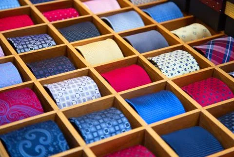 Tie collection Stock-Fotos