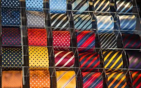 Tie collection Stock-Fotos