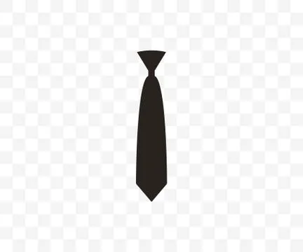 Tie, dress code icon. Vector illustration, flat Stock Illustration