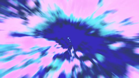 Tie dye animation Stock Footage 135476143