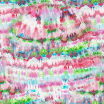 Tie Dye Background. Ethnic Texture. Geo Bohemian Pattern. Mulicolor Mottled D Stock Illustration