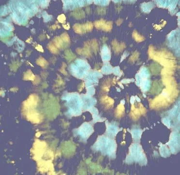 Tie Dye Circle. Rainbow Artistic Shirt. Love Stock Illustration