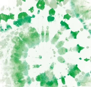 Tie Dye Circular. Color Psychedelic Texture. Illustrazione stock