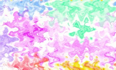 Tie Dye Pastel zigzag wave Background 5 스톡 일러스트