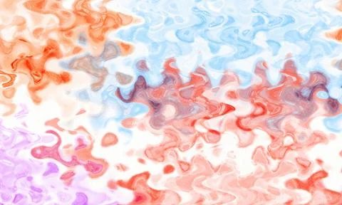 Tie Dye Pastel zigzag wave Background 7 Stock-Illustration