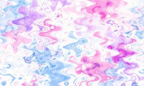Tie Dye Pastel zigzag wave Background Stock Illustration