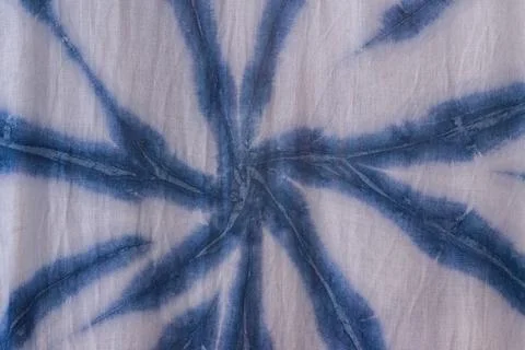 Tie dye pattern abstract background. cotton fabric for wallpaper. Stock Photos