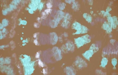 Tie Dye Pattern. Blue Artistic Print. Grunge Illustrazione stock