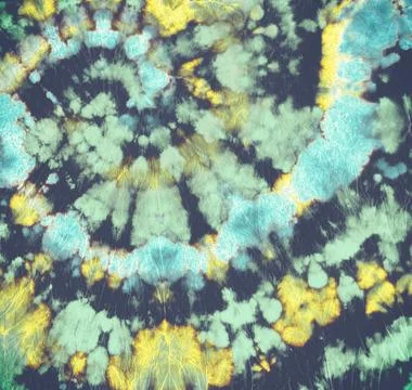 Tie Dye Pattern. Gray Artistic Shirt. Light Stock Illustration