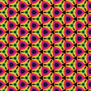 Tie Dye Pattern Stock Illustration