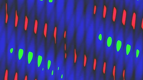 Tie-dye pattern with stripes and neon dots on abstract background Stock Footage 329009074