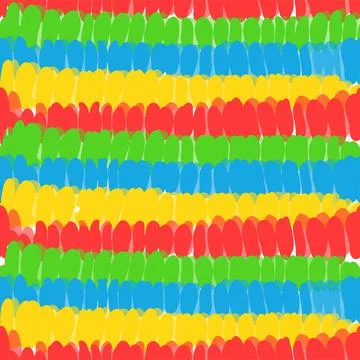 Tie dye seamless pattern background.Vector tie dye cartoon character Stock Illustration