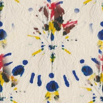 Tie Dye Seamless Pattern. Ethnic Texture. Floral Psychedelic Pattern. Mulicol Stock Illustration