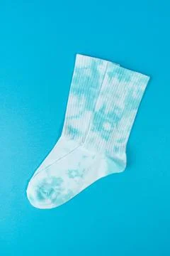 Tie dye socks Stock Photos