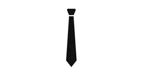 Tie Icon. Stock Illustration