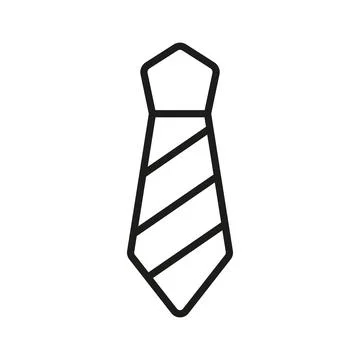 Tie icon vector design templates simple and modern Stock Illustration
