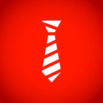 Tie icon vector stock vector illustration flat design イラスト素材