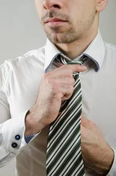 Tie knot Stock Photos