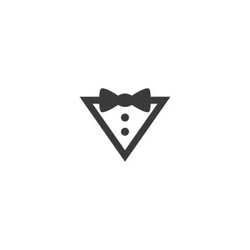 Tie logo illustration Illustration