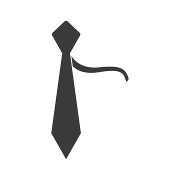 Tie logo illustration Stockillustratie