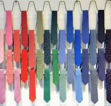 Tie rack Stock Photos