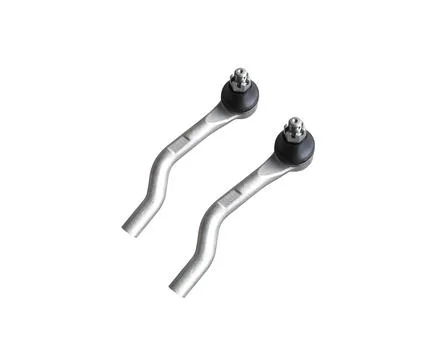 Tie Rod End or Outer Tie Rod End isolated on white background Stock Photos