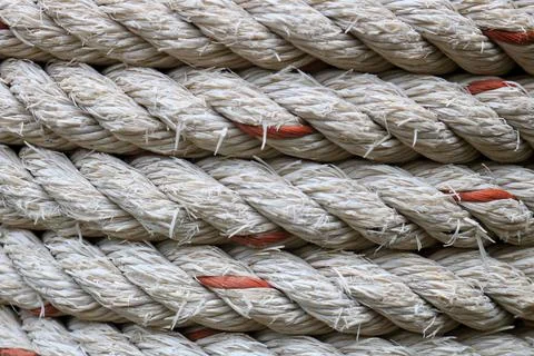 Tie rope pattern background. Stock Photos