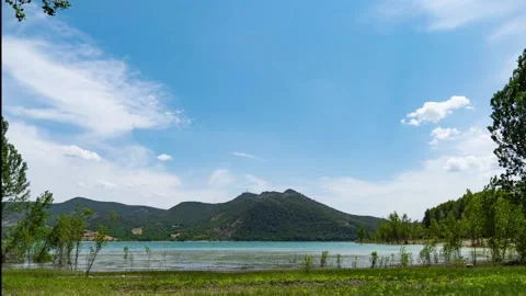 Tiemelapse lake Stock Footage 161225387