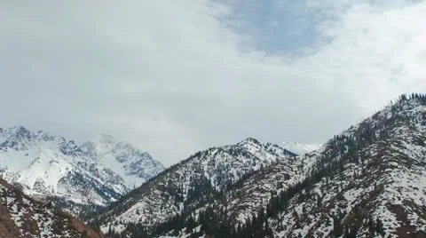 Tien shan1.mp4 Stock Footage 10880291