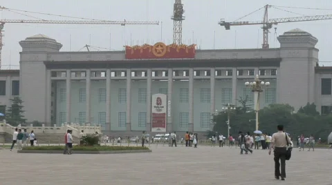 Tiennamen Square 11 Stock Footage 330614