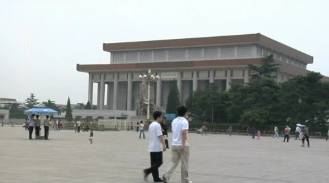 Tiennamen Square 13 Stock Footage 330616