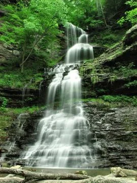 Tiered waterfall Stock Photos