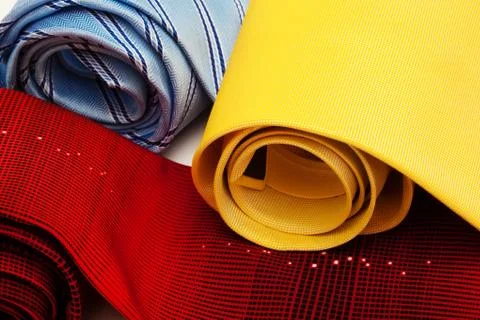 Ties convoluted close up Stock-Fotos